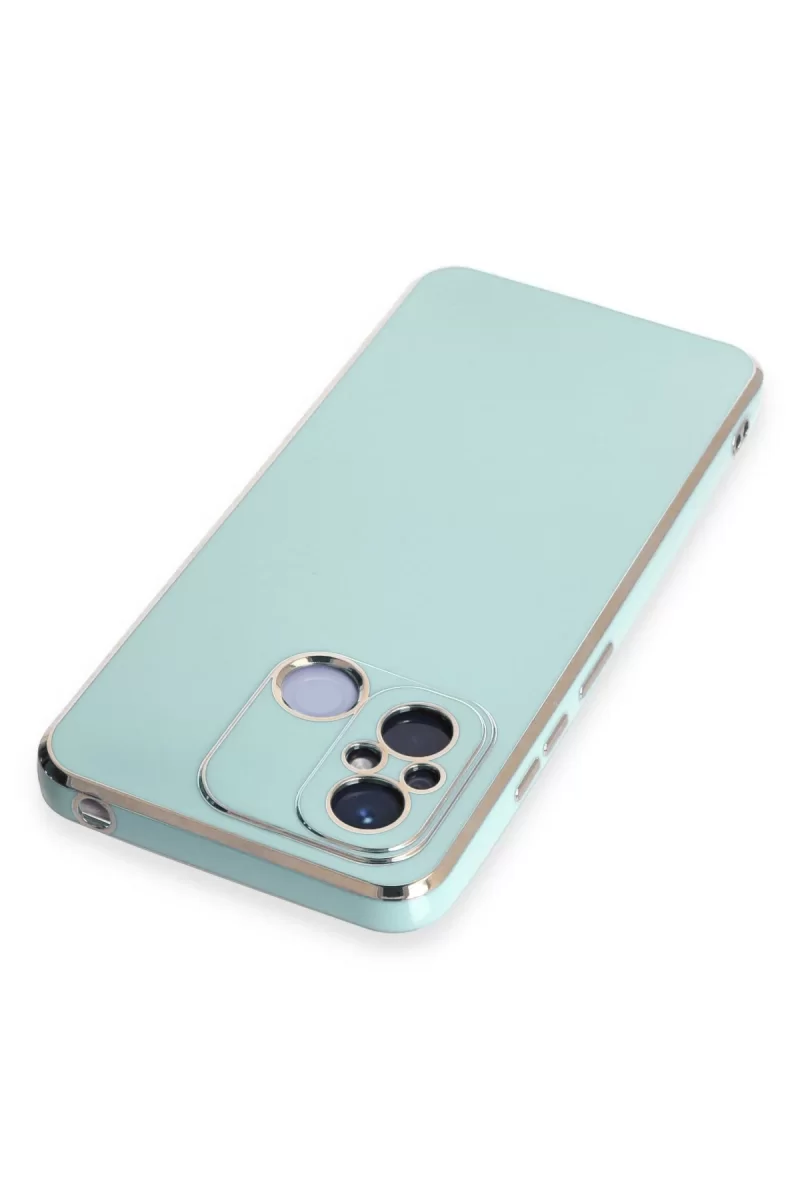 Newface Xiaomi Redmi 12C Kılıf Volet Silikon - Açık Yeşil
