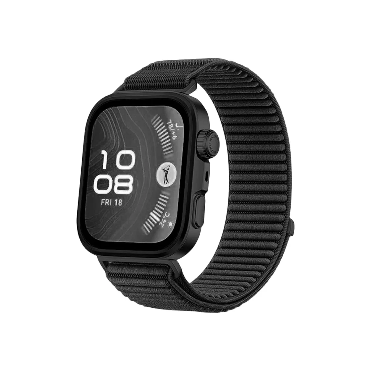 Newface Huawei Fit 4 Braid Kordon - Siyah