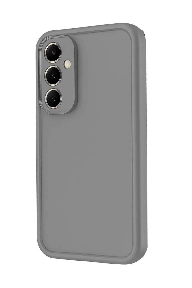 Newface Samsung Galaxy A56 Kılıf Viera Silikon - Gri