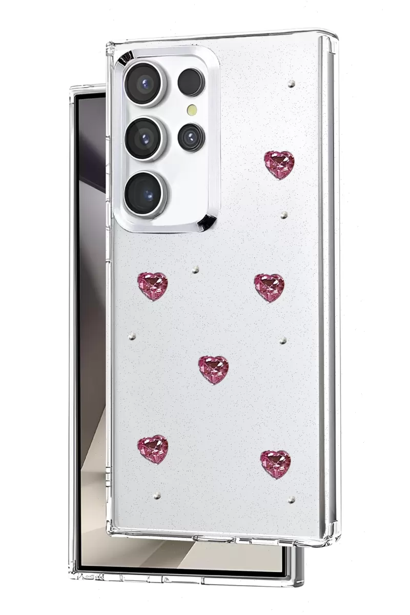 Newface Samsung Galaxy S24 Ultra Fiyonk Desenli Kapak - Desen 3