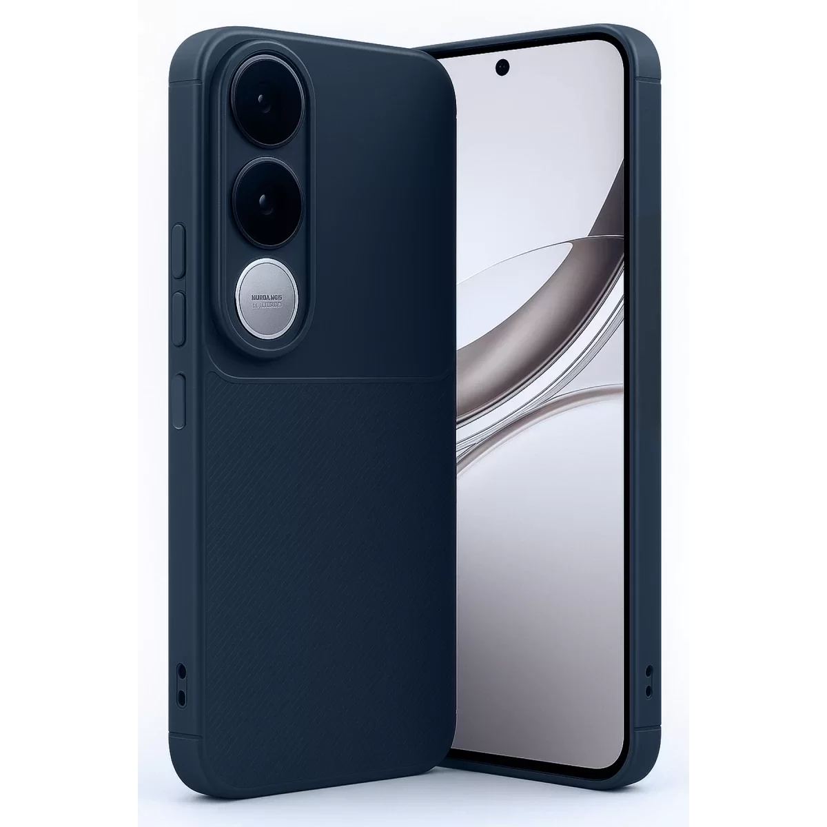 Newface Vivo V50 Lite 4G Auto Focus Karbon Kapak - Lacivert