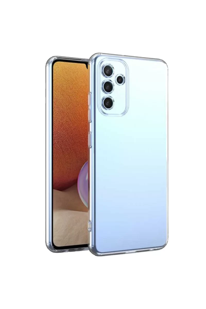 Newface Samsung Galaxy A24 4G Kılıf Lüx Şeffaf Silikon