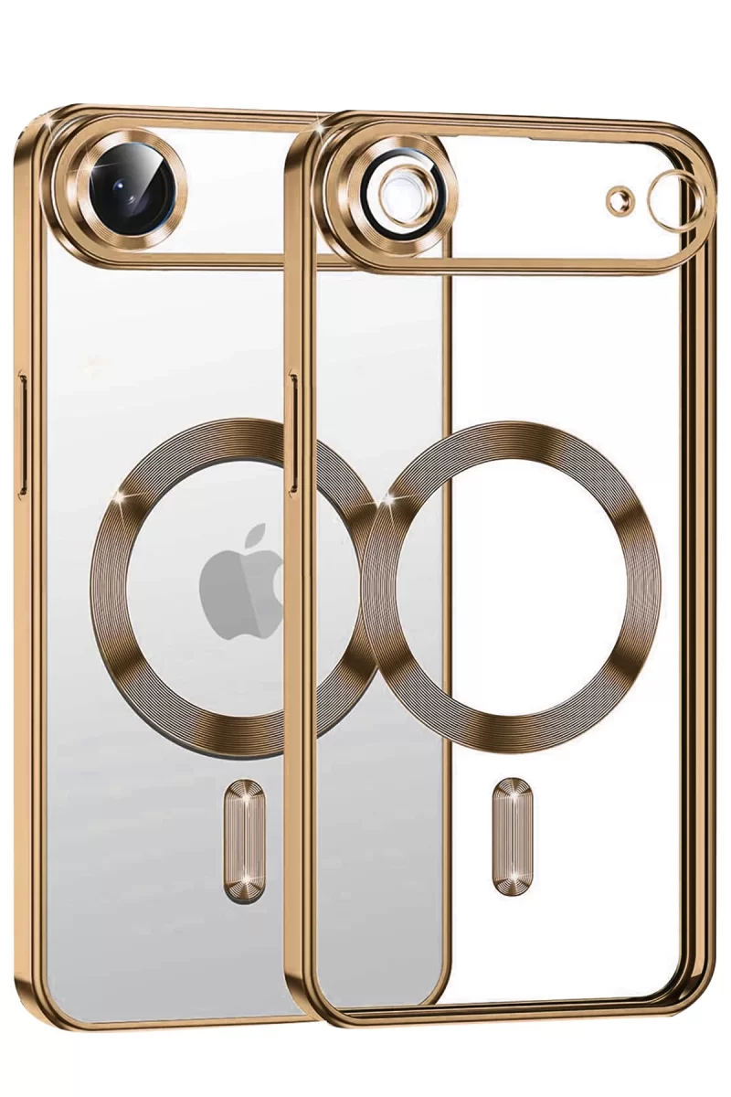 Newface Apple iPhone 17 Air Kross Magneticsafe Kapak - Çöl Titanyum
