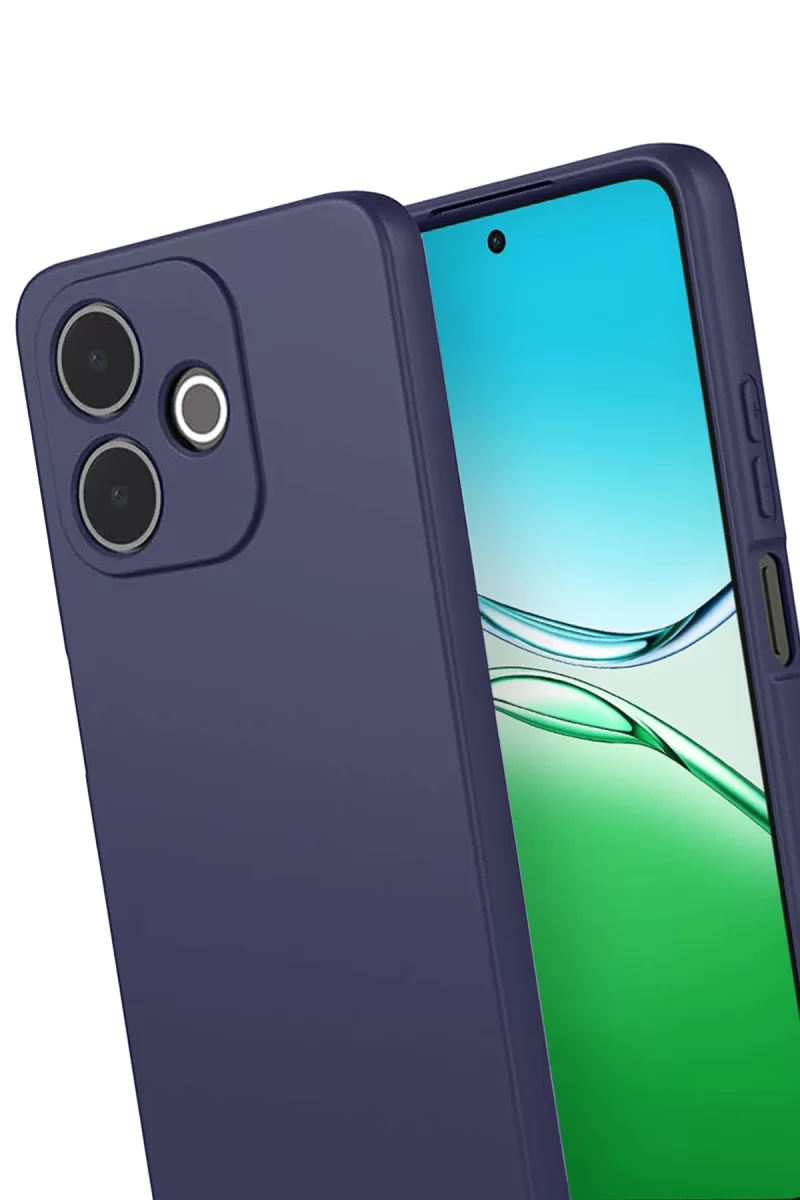 Newface Oppo A5 Pro 4G First Silikon - Lacivert