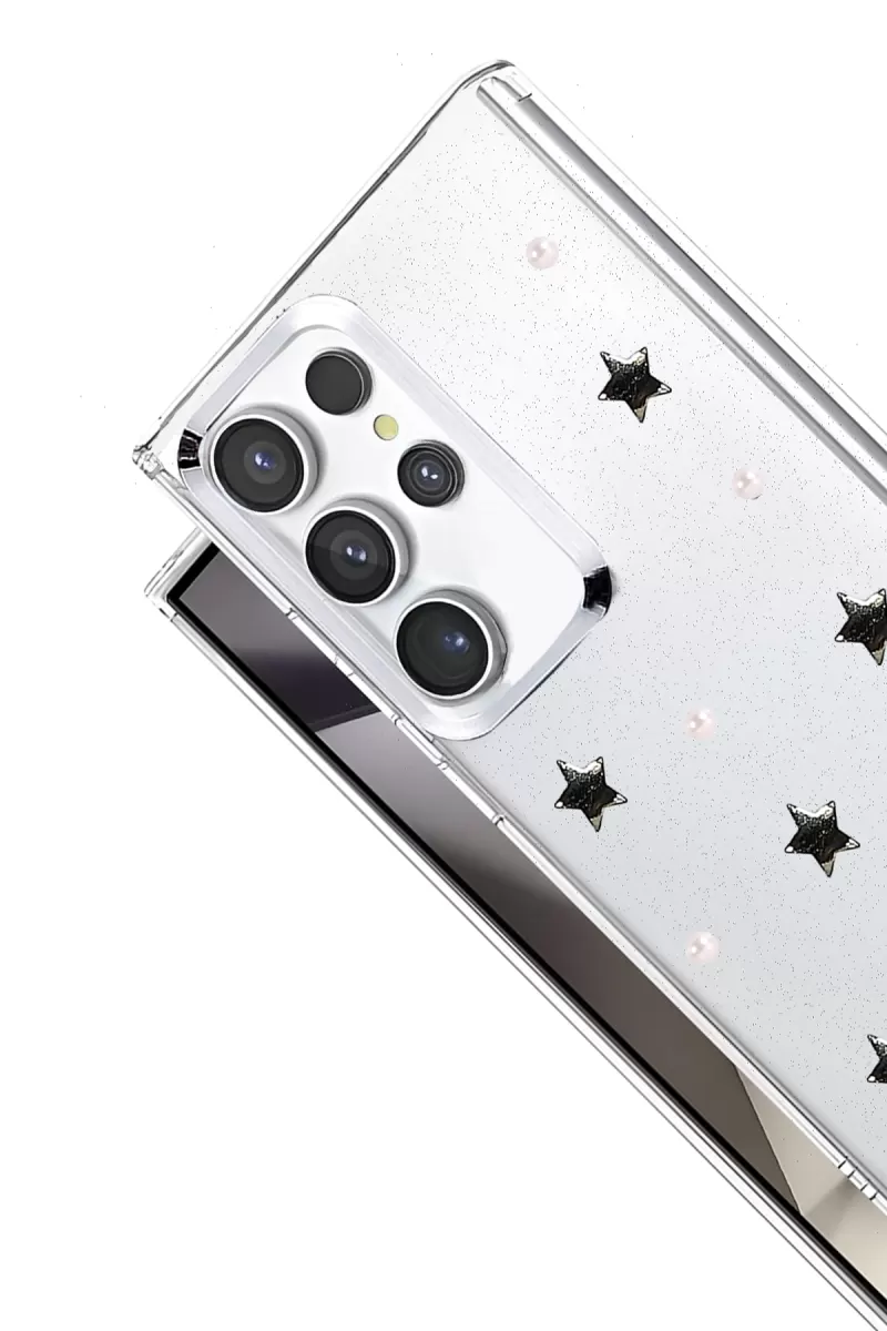 Newface Samsung Galaxy S24 Ultra Fiyonk Desenli Kapak - Desen 7