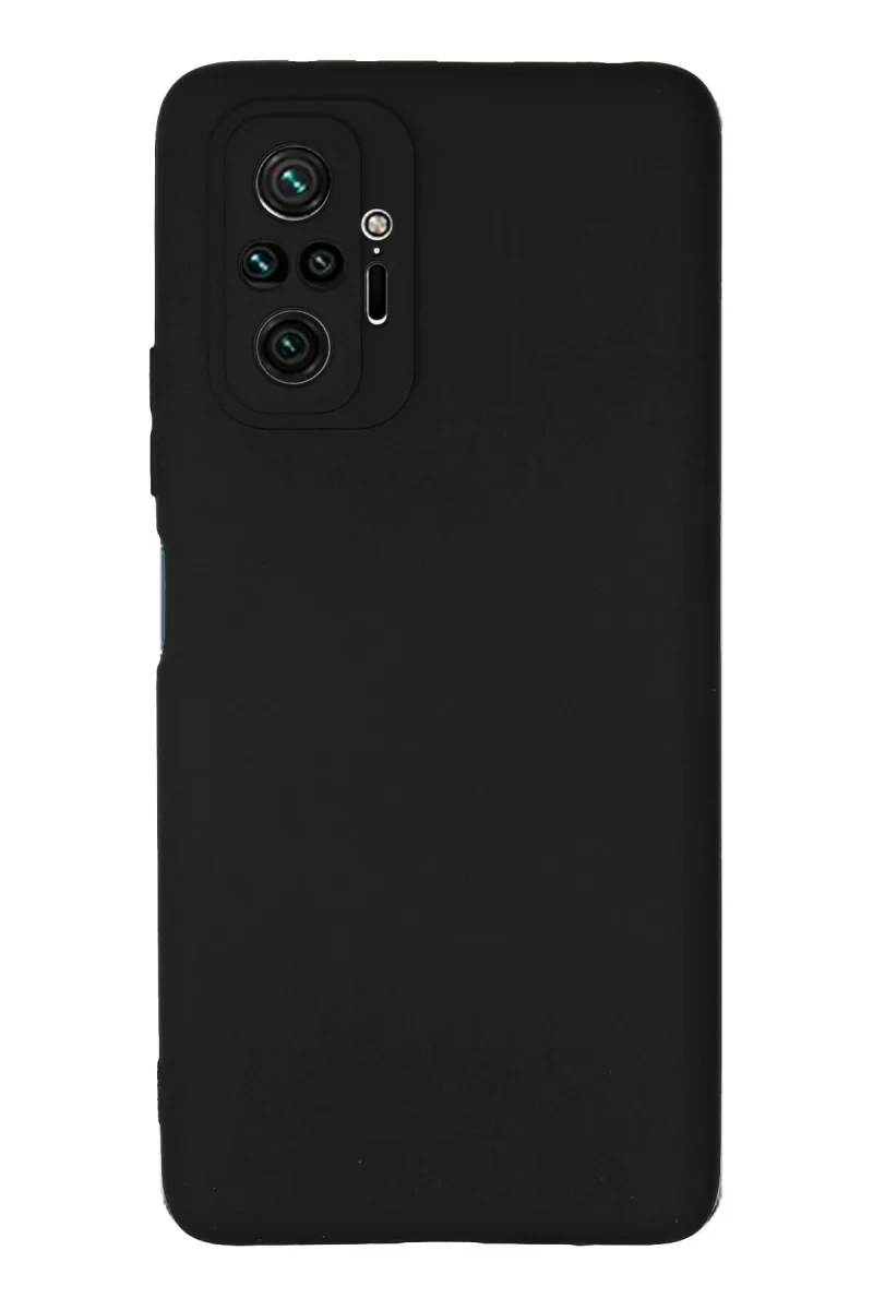 Newface Xiaomi Redmi Note 10 Pro Kılıf First Silikon - Siyah