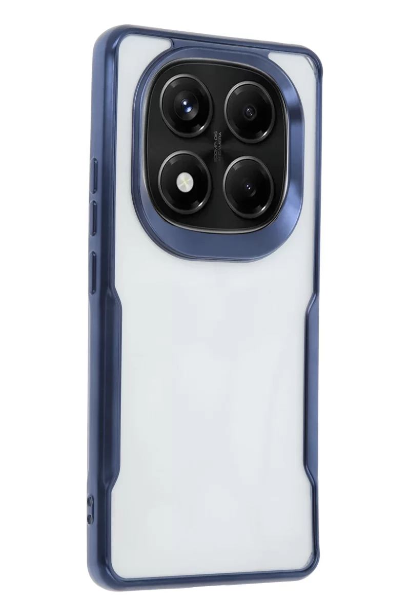 Newface Xiaomi Redmi Note 14 Pro 5G Kılıf Boyi Silikon Kapak - Lacivert