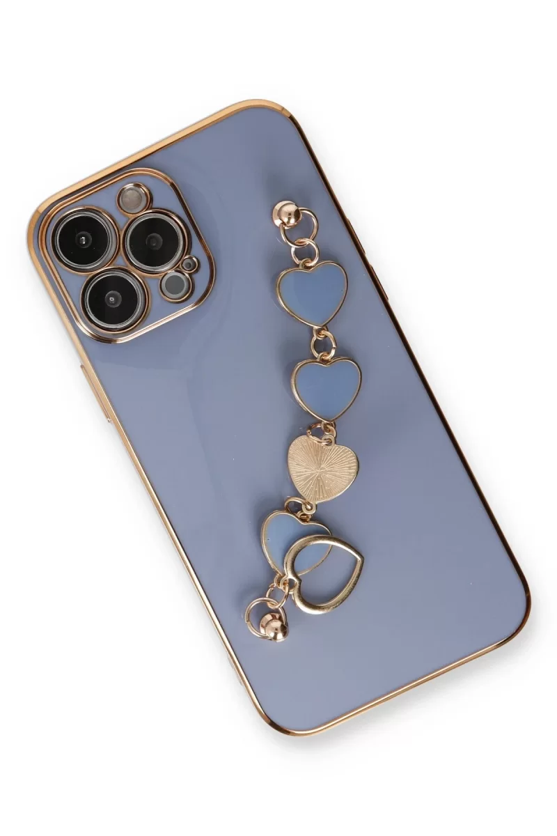 Newface Apple iPhone 14 Pro Kılıf Esila Silikon - Gri
