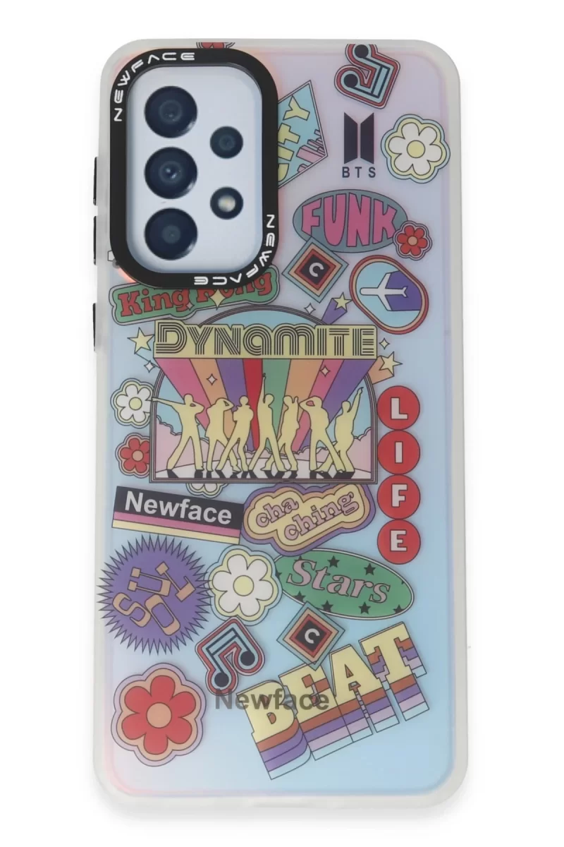 Newface Samsung Galaxy A33 5G Kılıf Estoril Desenli Kapak - Estoril - 14