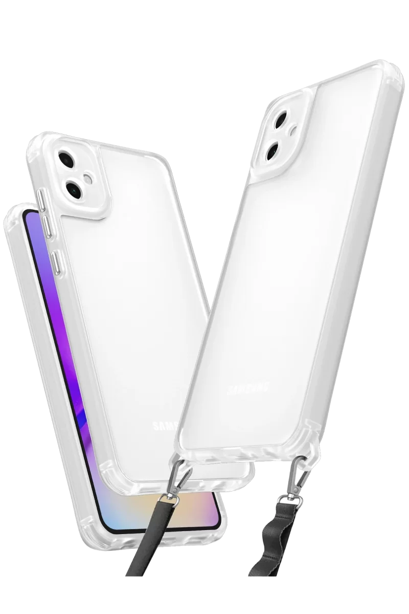 Newface Samsung Galaxy A06 Kılıf Penta Silikon Kılıf - Şeffaf