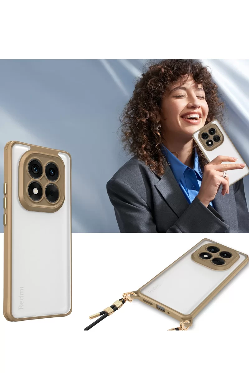 Newface Xiaomi Redmi Note 14 Pro Plus Kılıf Penta Silikon Kılıf - Siyah
