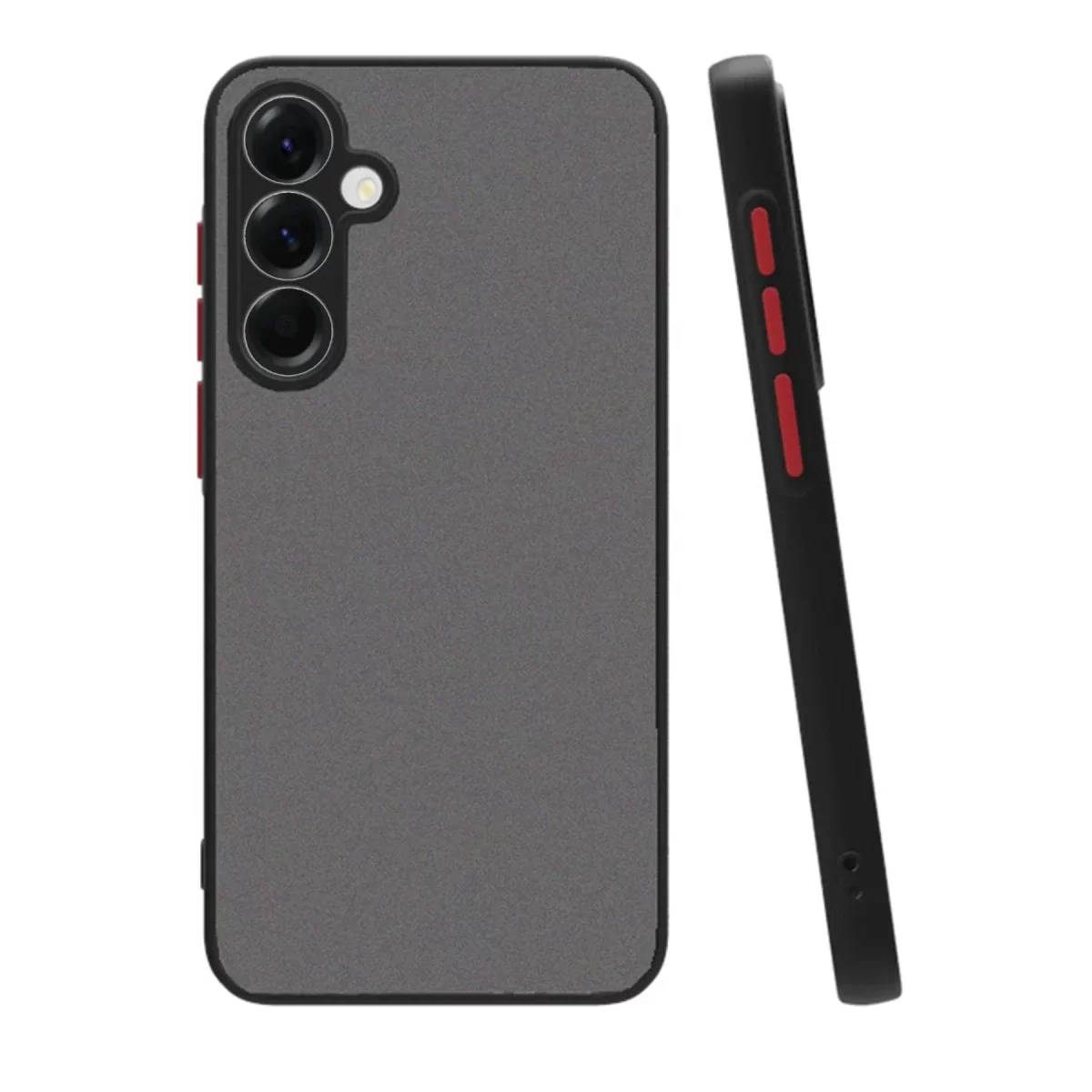 Newface Samsung Galaxy A56 Kılıf Montreal Silikon Kapak - Siyah