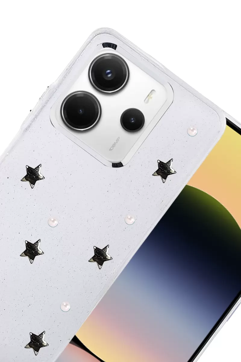 Newface Xiaomi Redmi Note 14 4G Fiyonk Desenli Kapak - Desen 7