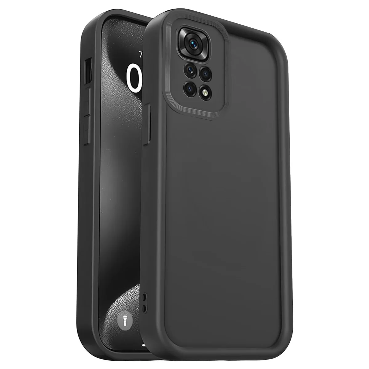 Newface Xiaomi Redmi 10 2022 Kılıf Viera Silikon - Siyah