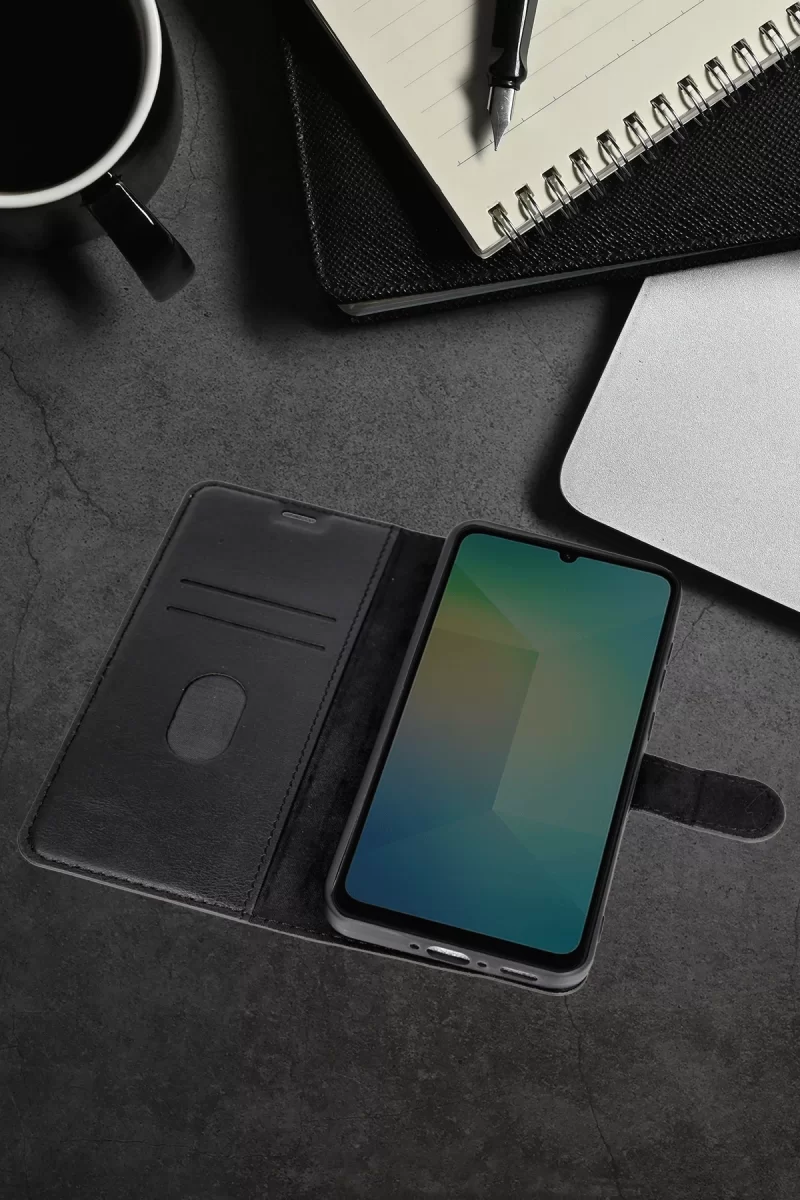 Newface Samsung Galaxy A36 Kılıf Trend S Plus Kapaklı Kılıf - Yeşil