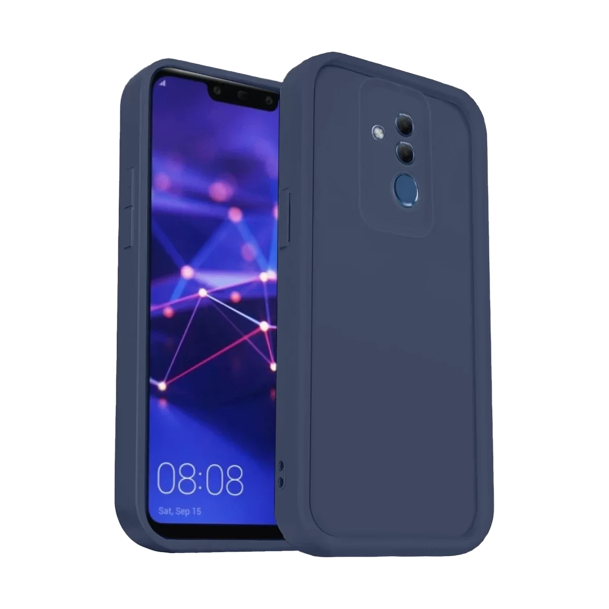 Newface Huawei Mate 20 Lite Kılıf Viera Silikon - Lacivert