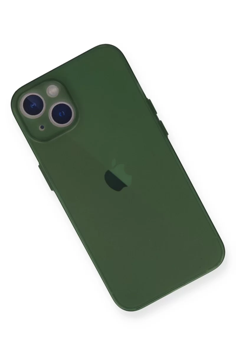 Newface Apple iPhone 14 Plus Kılıf PP Ultra İnce Kapak - Yeşil