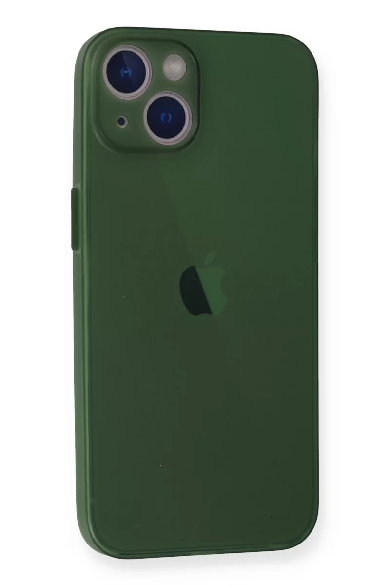 Newface Apple iPhone 14 Plus Kılıf PP Ultra İnce Kapak - Yeşil