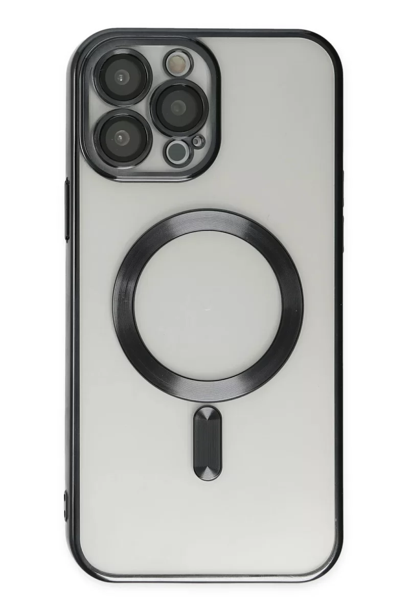 Newface Apple iPhone 14 Pro Kılıf Kross Magneticsafe Kapak - Siyah