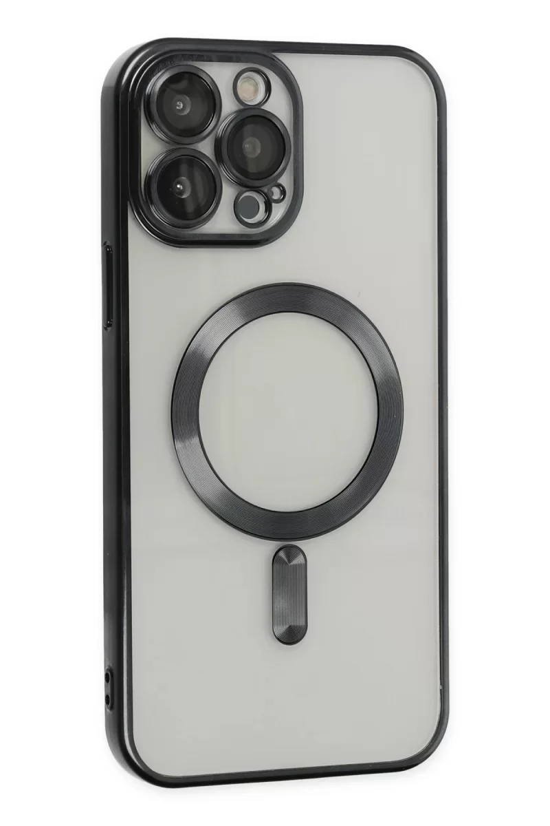 Newface Apple iPhone 14 Pro Kılıf Kross Magneticsafe Kapak - Siyah