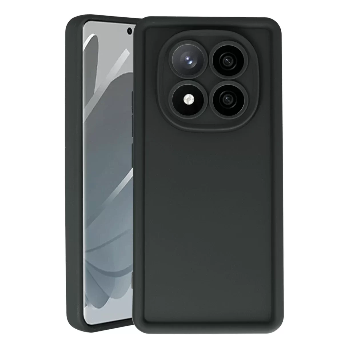 Newface Xiaomi Redmi Note 14 Pro 5G Kılıf Viera Silikon - Siyah
