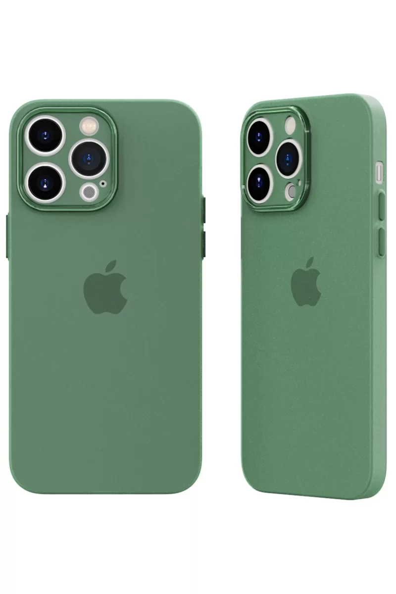 Newface Apple iPhone 14 Pro Kılıf Puma Silikon - Yeşil