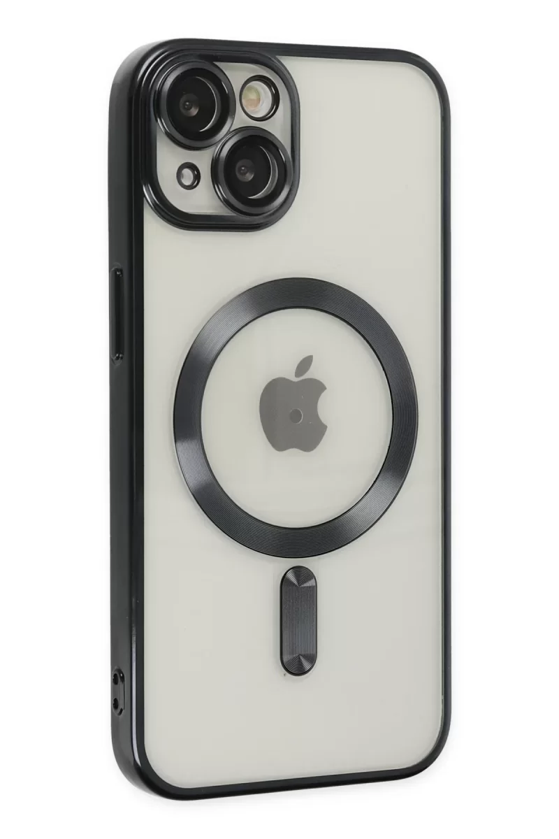 Newface Apple iPhone 14 Kılıf Kross Magneticsafe Kapak - Siyah