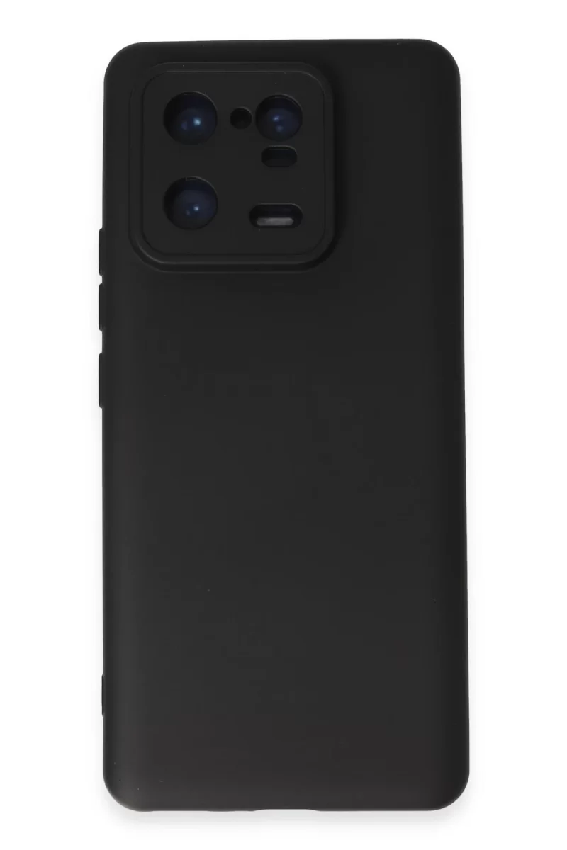 Newface Xiaomi Mi 13 Pro Kılıf Nano içi Kadife Silikon - Siyah