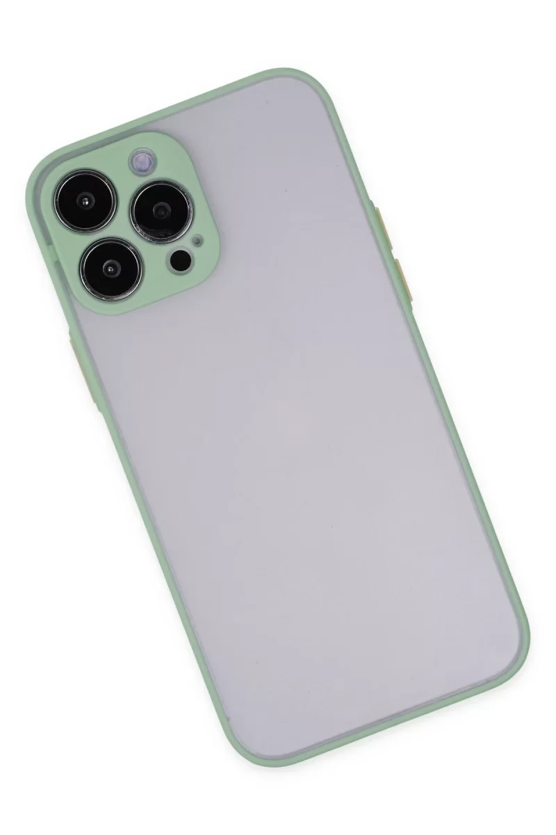 Newface Apple iPhone 15 Pro Kılıf Montreal Silikon Kapak - Turkuaz