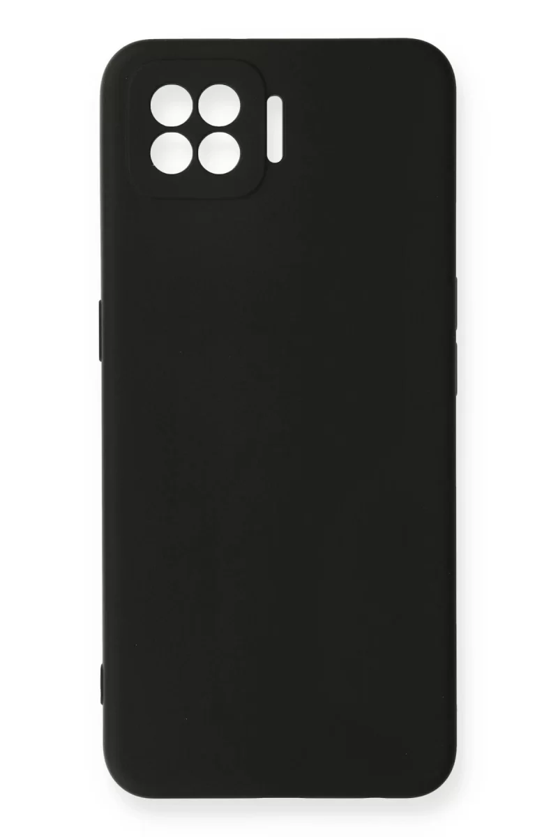 Newface Oppo A73 Kılıf Nano içi Kadife Silikon - Siyah