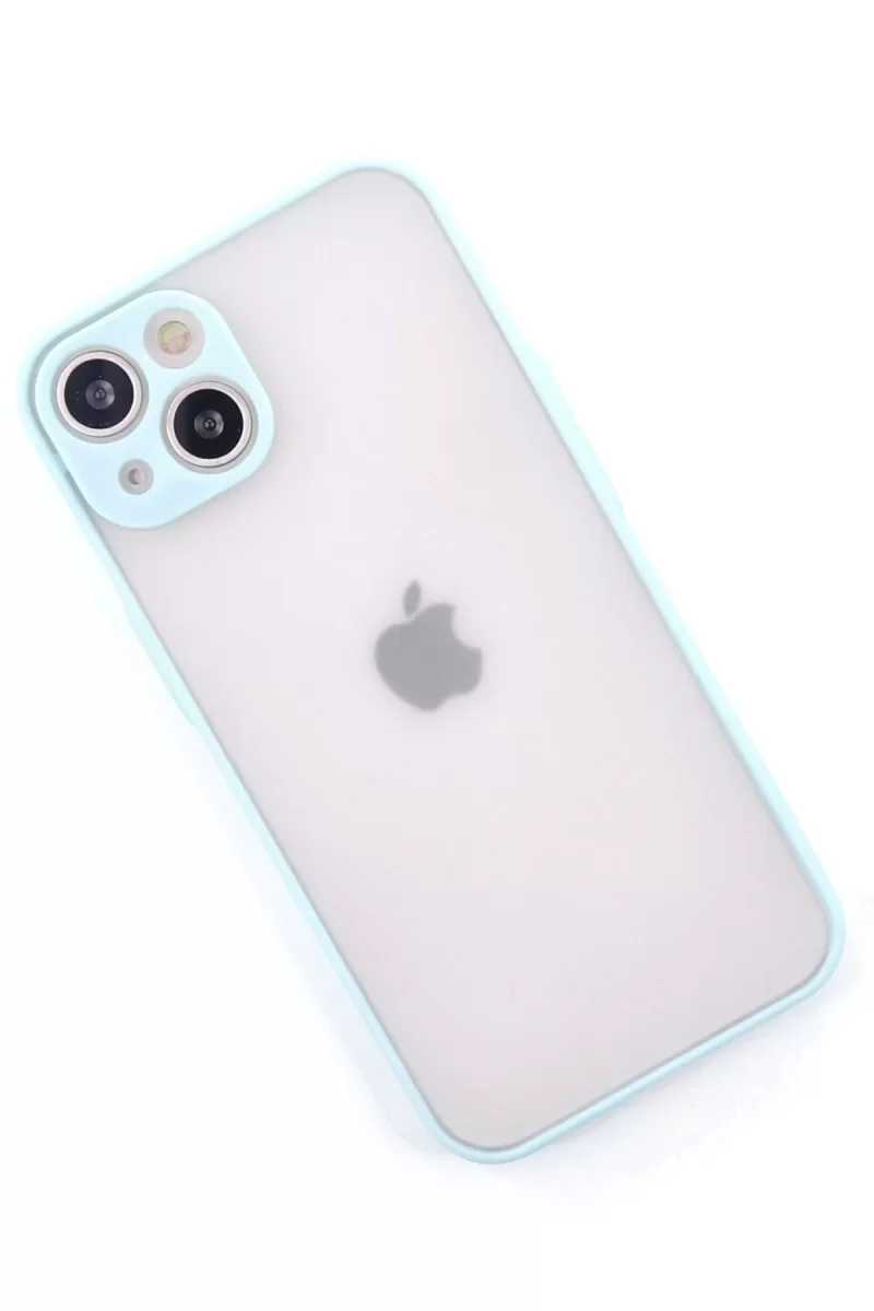 Newface Apple iPhone 15 Plus Kılıf Montreal Silikon Kapak - Turkuaz