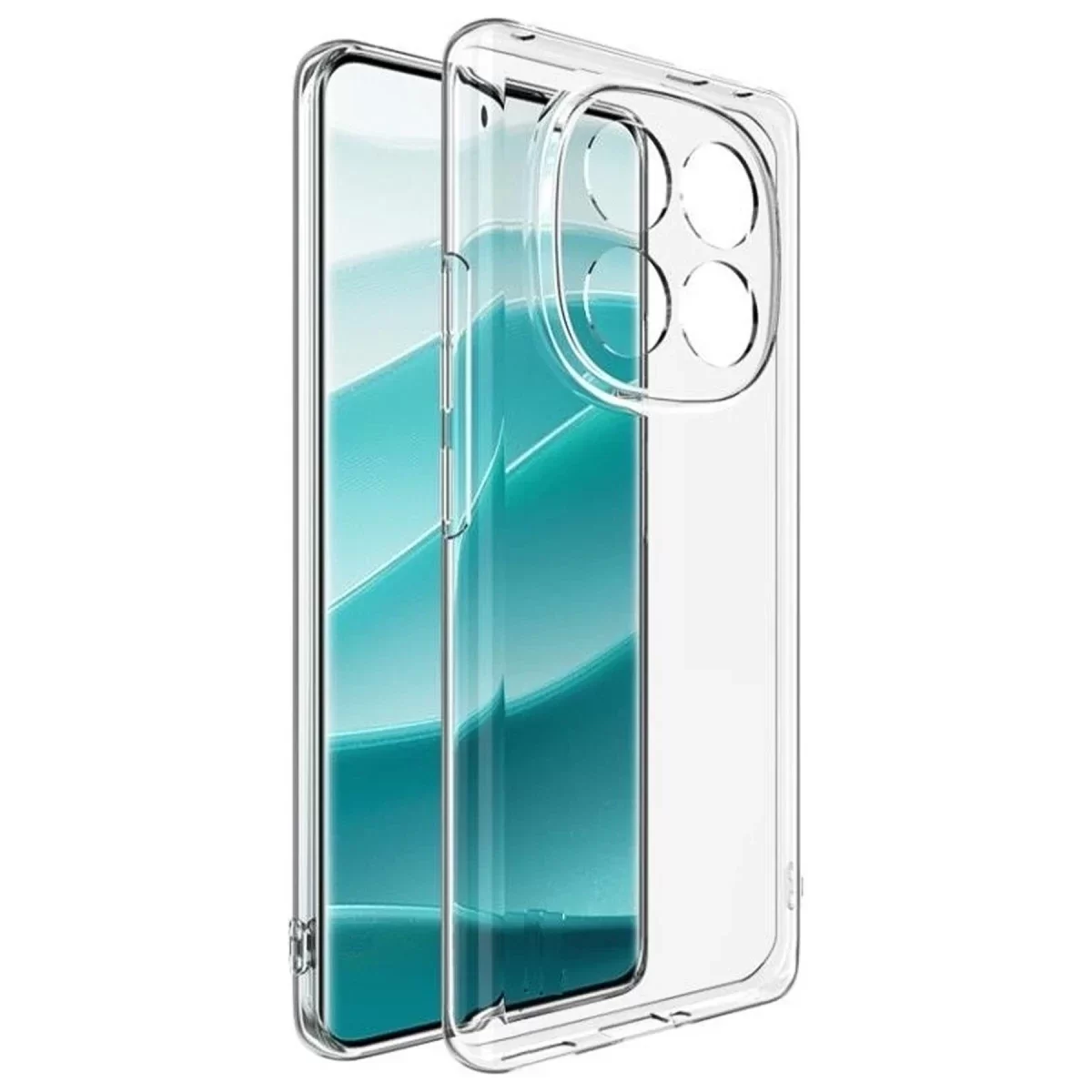 Newface Xiaomi Redmi Note 14 Pro Plus Kılıf Lüx Şeffaf Silikon