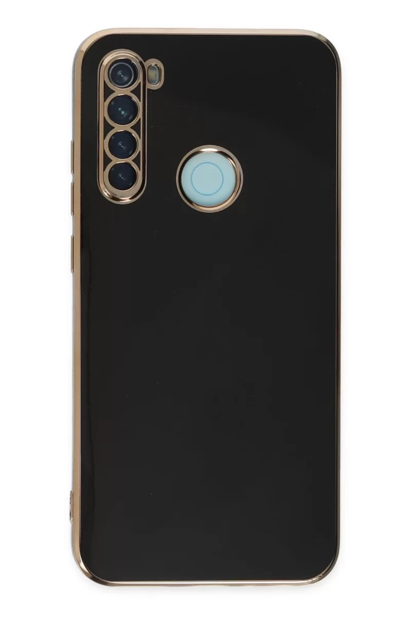 Newface Xiaomi Redmi Note 8 Kılıf Volet Silikon - Siyah