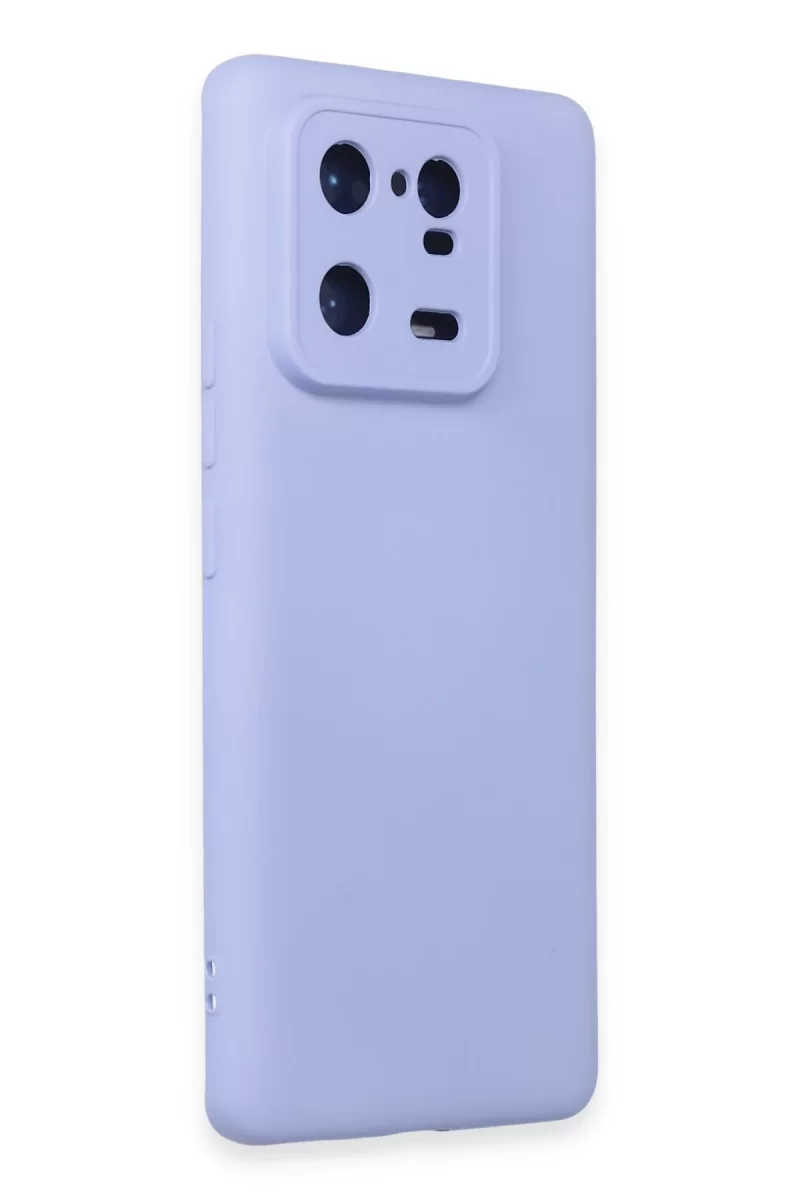 Newface Xiaomi Mi 13 Pro Kılıf Nano içi Kadife Silikon - Lila