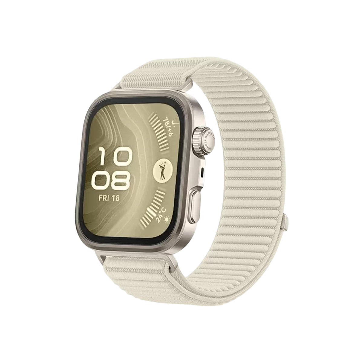 Newface Huawei Fit 4 Braid Kordon - Yıldız Işığı