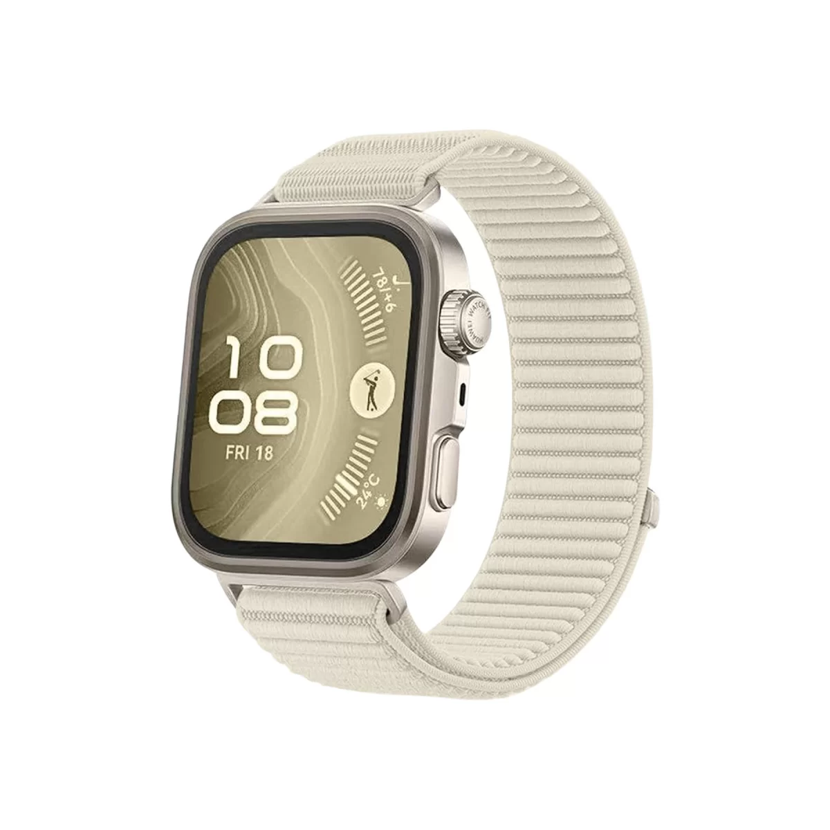 Newface Huawei Fit 4 Braid Kordon - Yıldız Işığı