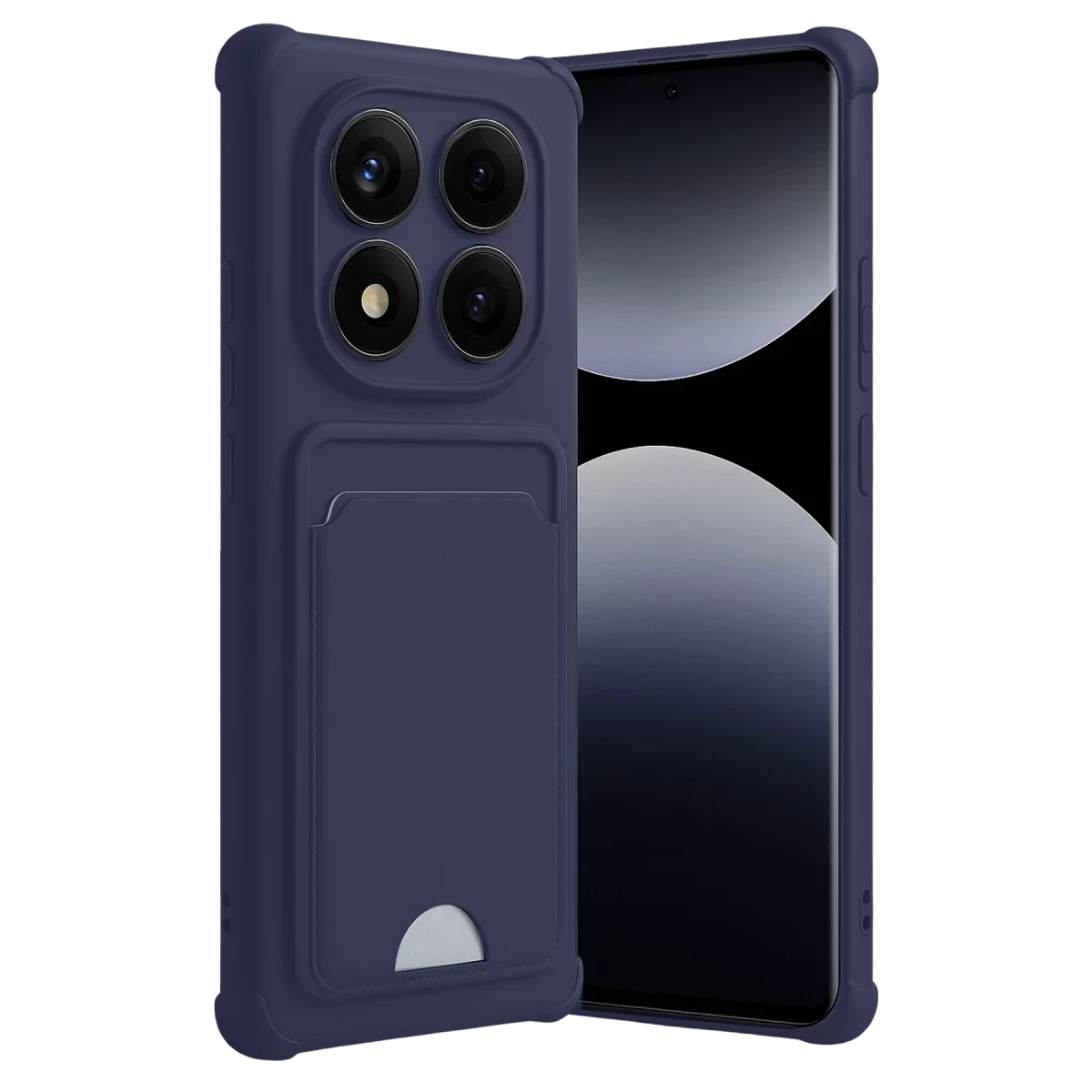 Newface Xiaomi Redmi Note 14 Pro 4G Kelvin Kartvizitli Silikon - Lacivert