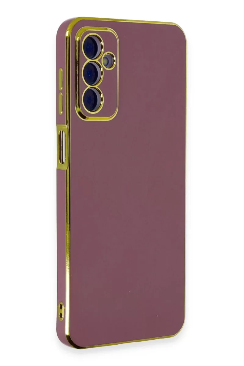 Newface Samsung Galaxy A04S Kılıf Volet Silikon - Kırmızı