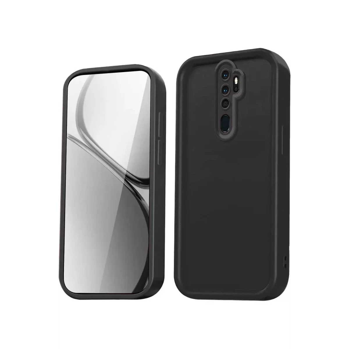 Newface Xiaomi Redmi Note 8 Pro Kılıf Viera Silikon - Siyah