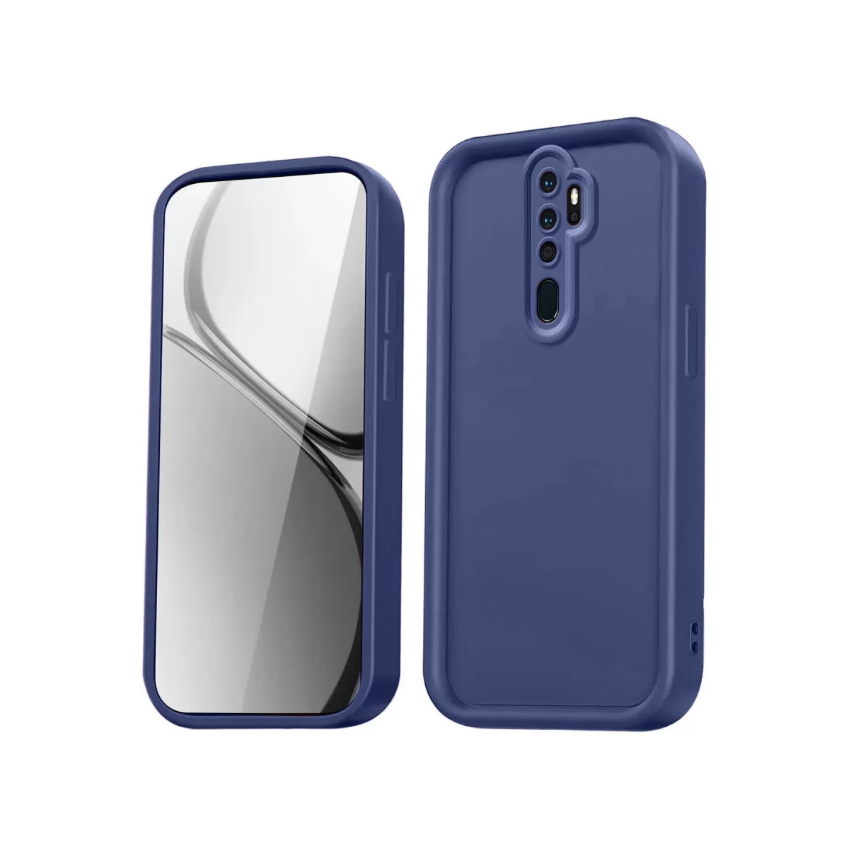 Newface Xiaomi Redmi Note 8 Pro Kılıf Viera Silikon - Lacivert