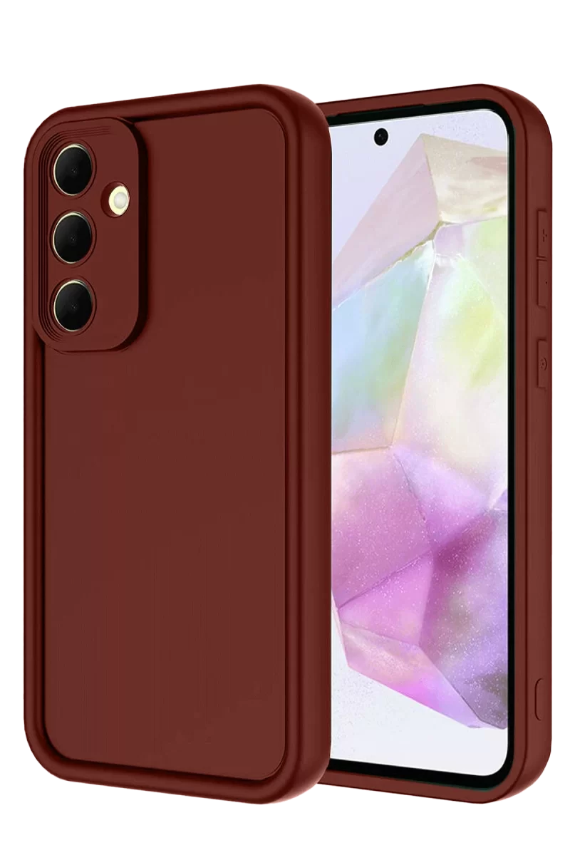 Newface Samsung Galaxy A26 Kılıf Viera Silikon - Bordo