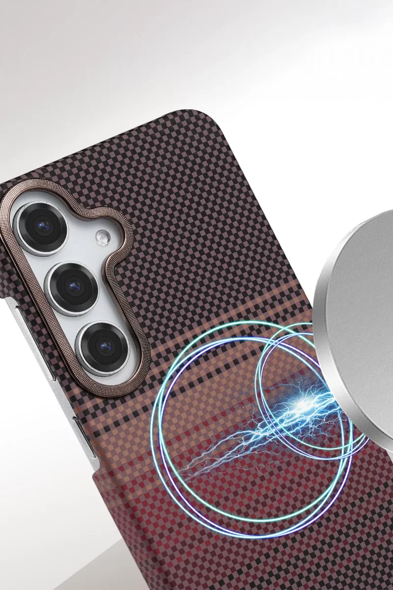 Newface Samsung Galaxy A35 5G Vega Magsafe Kapak - Yeşil