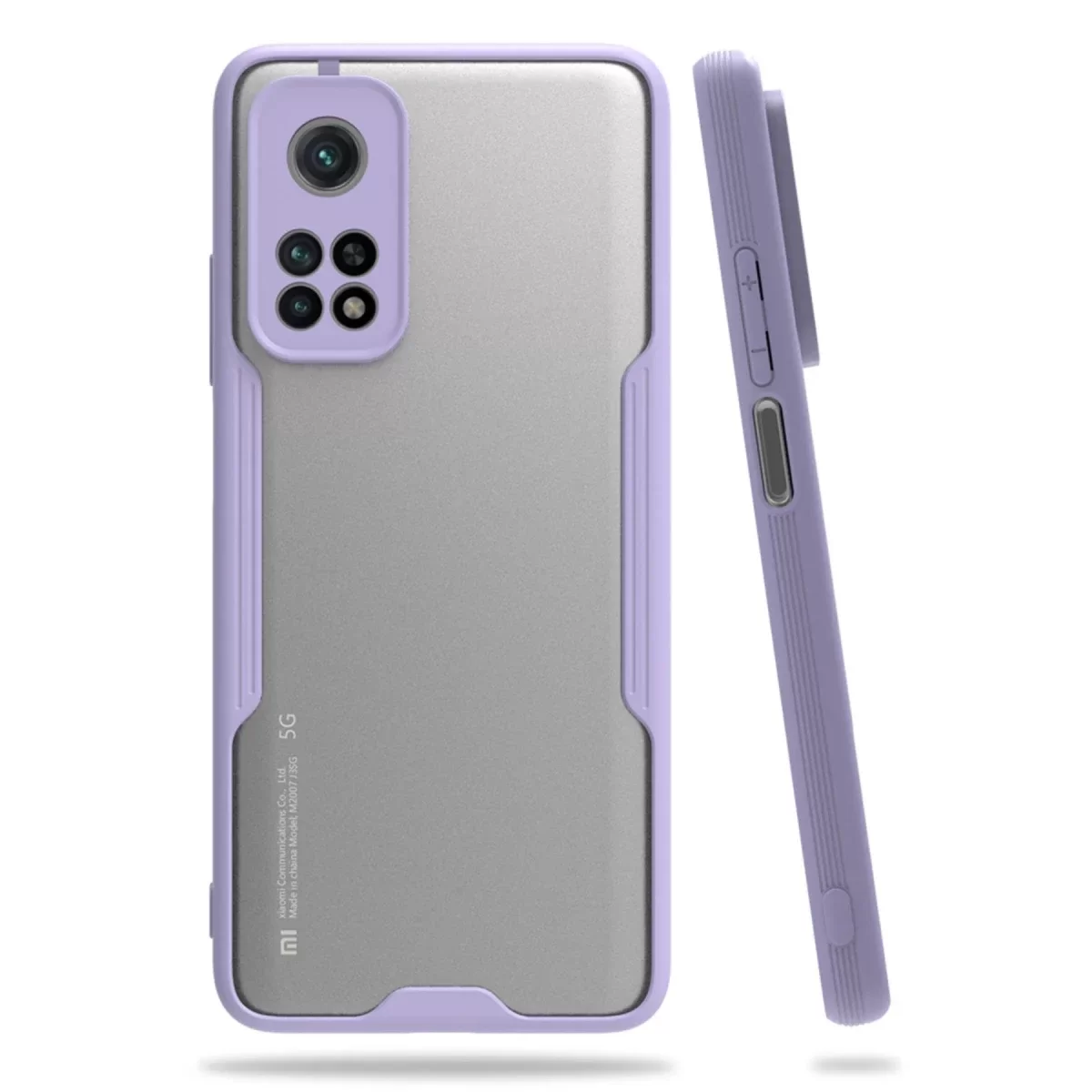 Newface Xiaomi Mi 10T Pro Kılıf Platin Silikon - Lila