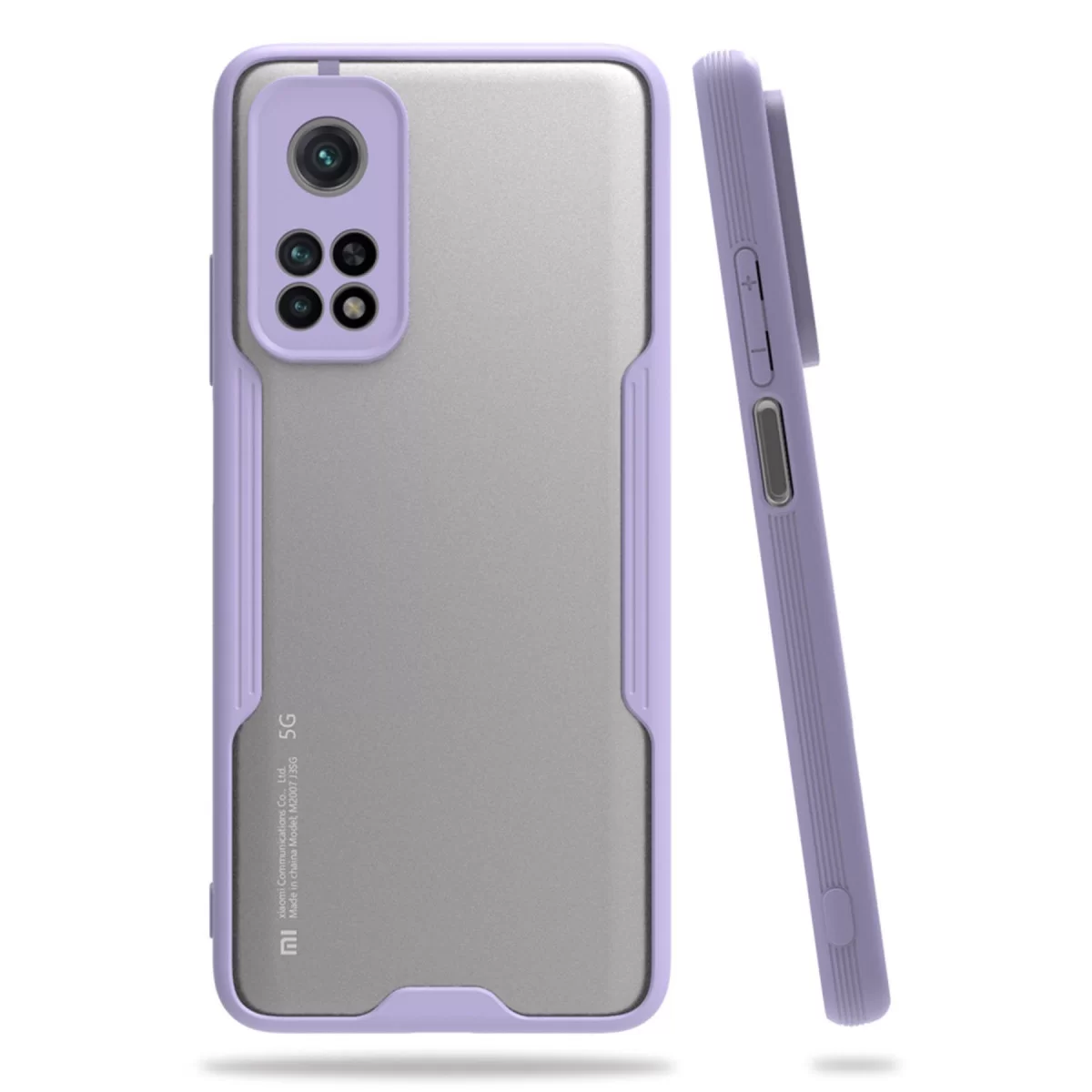 Newface Xiaomi Mi 10T Pro Kılıf Platin Silikon - Lila
