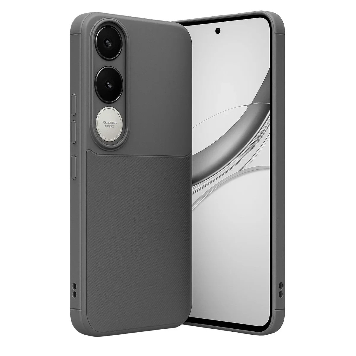 Newface Vivo V50 Lite 4G Auto Focus Karbon Kapak - Gri