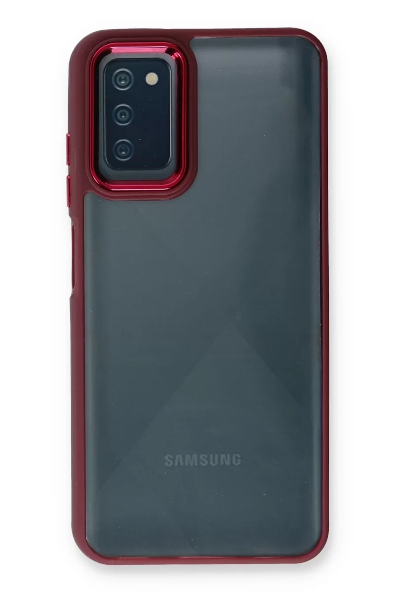 Newface Samsung Galaxy A03S Kılıf Dora Kapak - Kırmızı