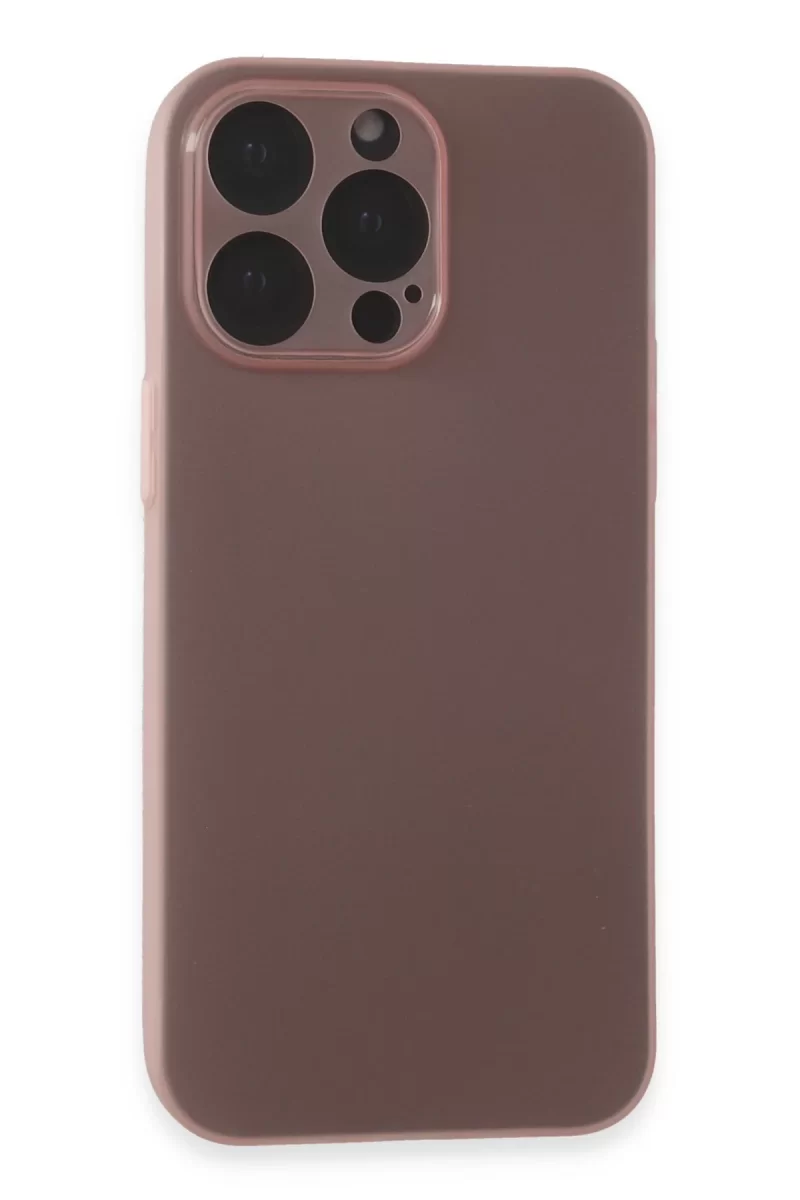 Newface Apple iPhone 15 Pro Max Kılıf Puma Silikon - Pembe