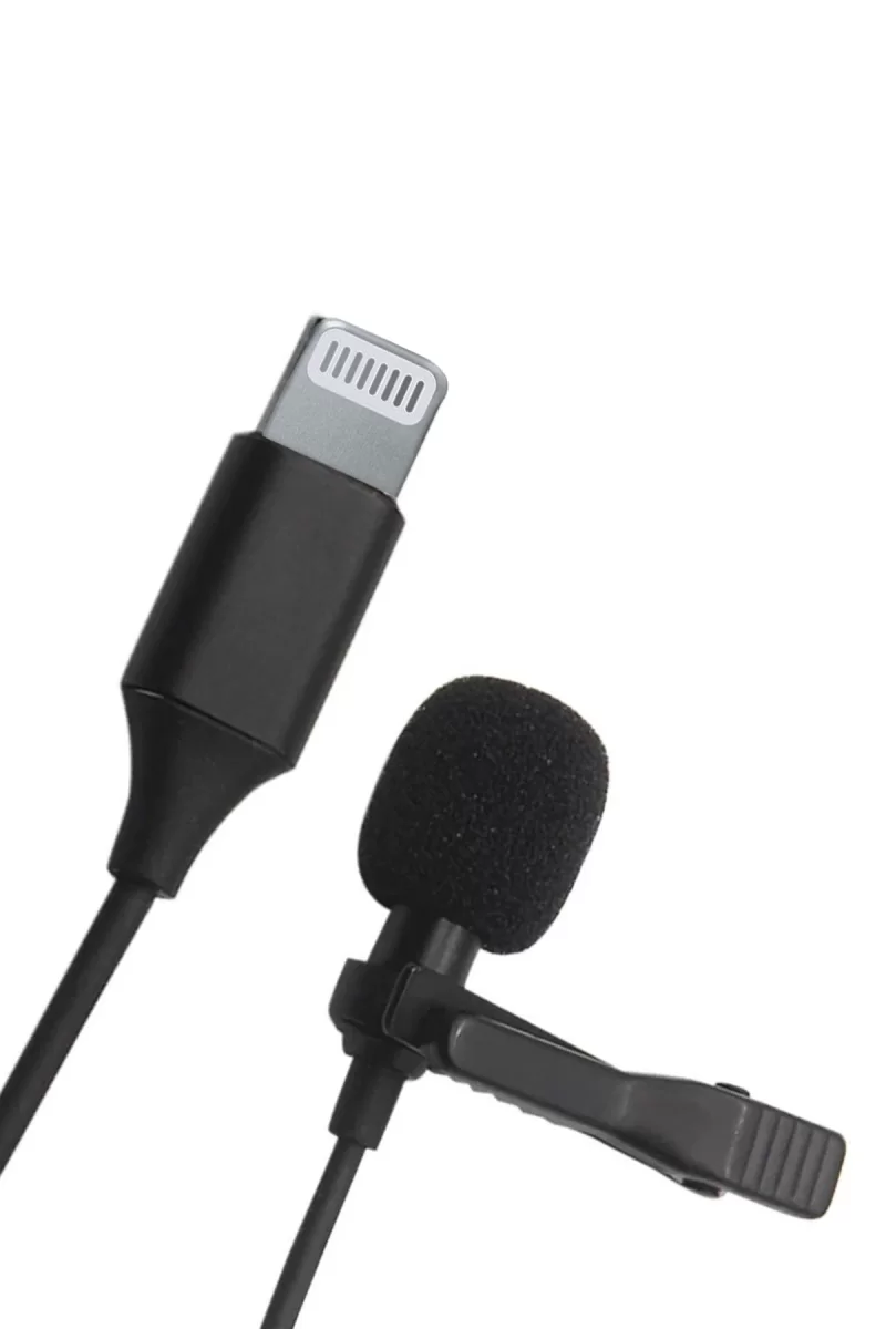 Newface Lightning 2 Metre Double Mikrofon - Siyah