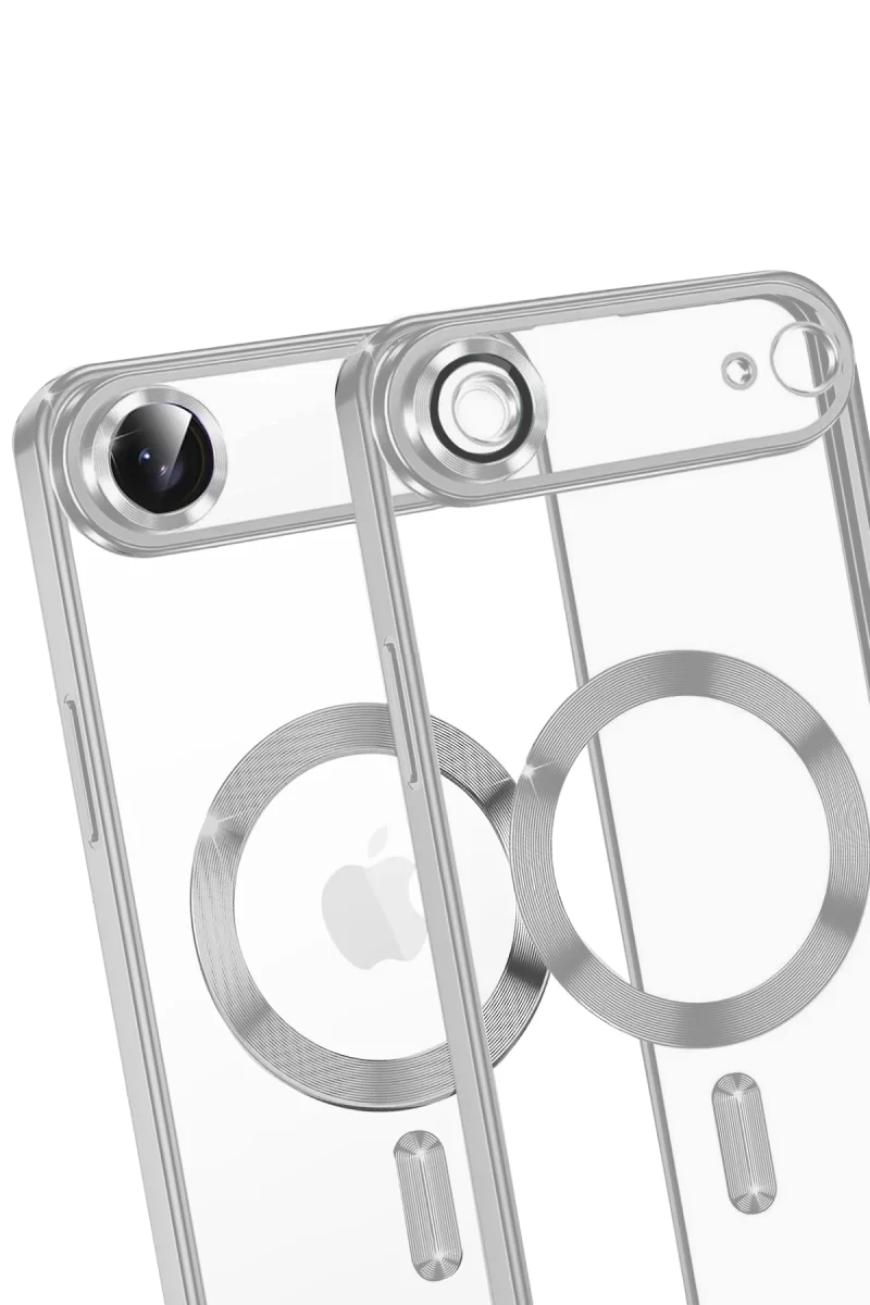 Newface Apple iPhone 17 Air Kross Magneticsafe Kapak - Gümüş