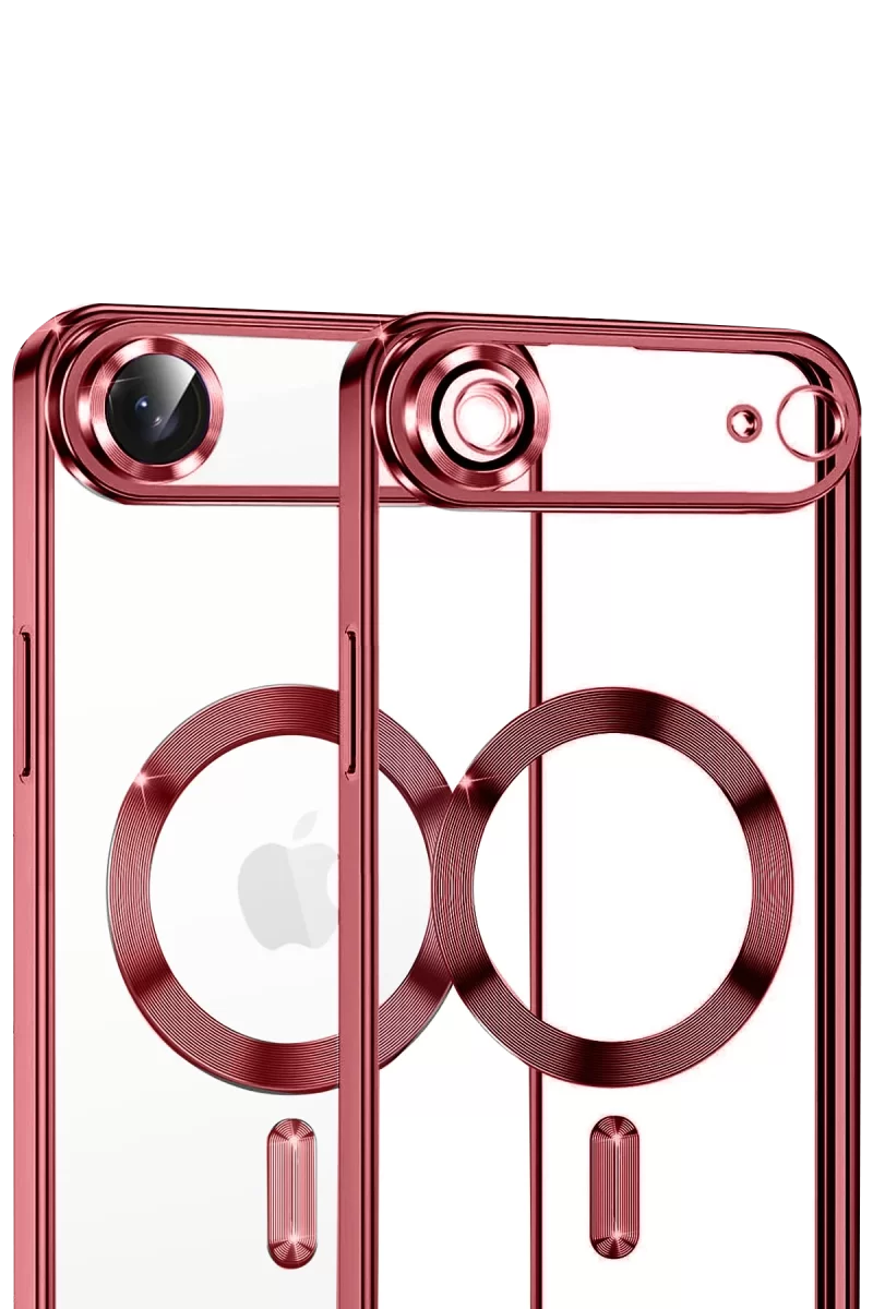 Newface Apple iPhone 17 Air Kross Magneticsafe Kapak - Kırmızı
